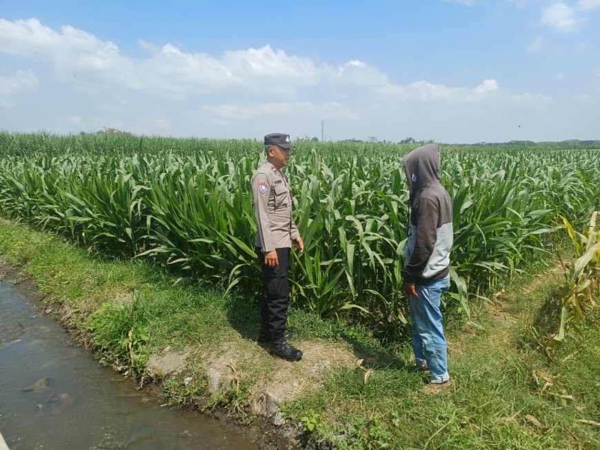 Bhabinkamtibmas Jadi Penghubung Petani dengan Pihak Terkait