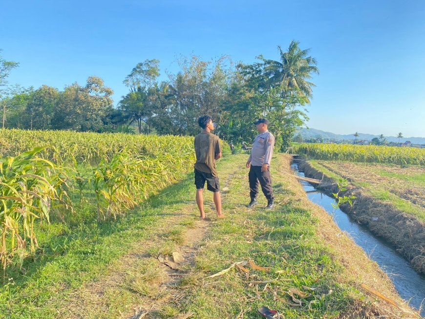 Polres Malang Ajak Warga Maksimalkan Lahan untuk Penuhi Kebutuhan Pangan