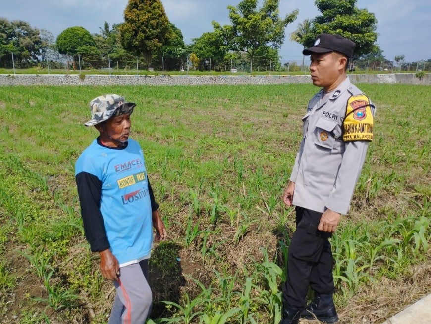 Polisi Dampingi Aktivitas Petani, Kendala Pertanian Dikoordinasikan